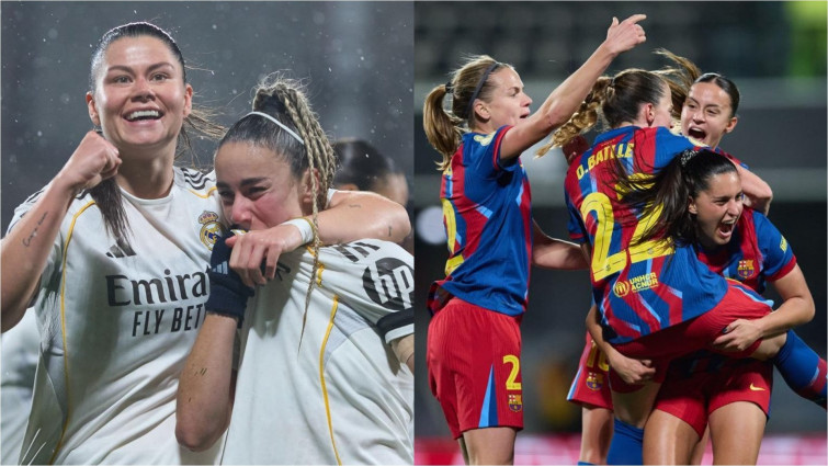 La Supercopa de España femenina: Real Madrid y Barcelona se enfrentan en la gran final en el Castalia