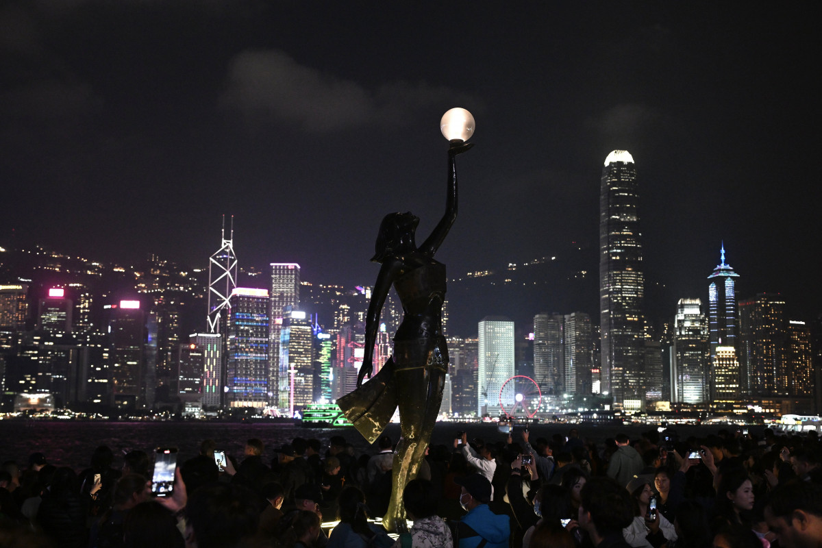 EuropaPress 7191979 31 december 2025 china hong kong general view showing the visitors waiting