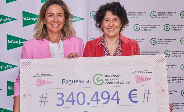 340.494 euros para salvar vidas: El Corte Inglés refuerza la investigación del cáncer de mama