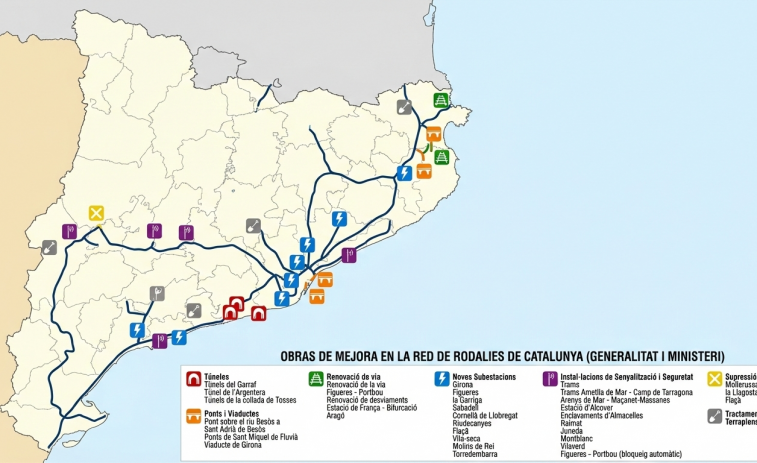 La Generalitat prevé una inversión de 8.037 millones en Rodalies: así se transformará el tren en Catalunya