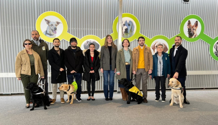 La Infanta Sofía inaugura el nuevo complejo de la ONCE con capacidad para la formación de 175 perros guía