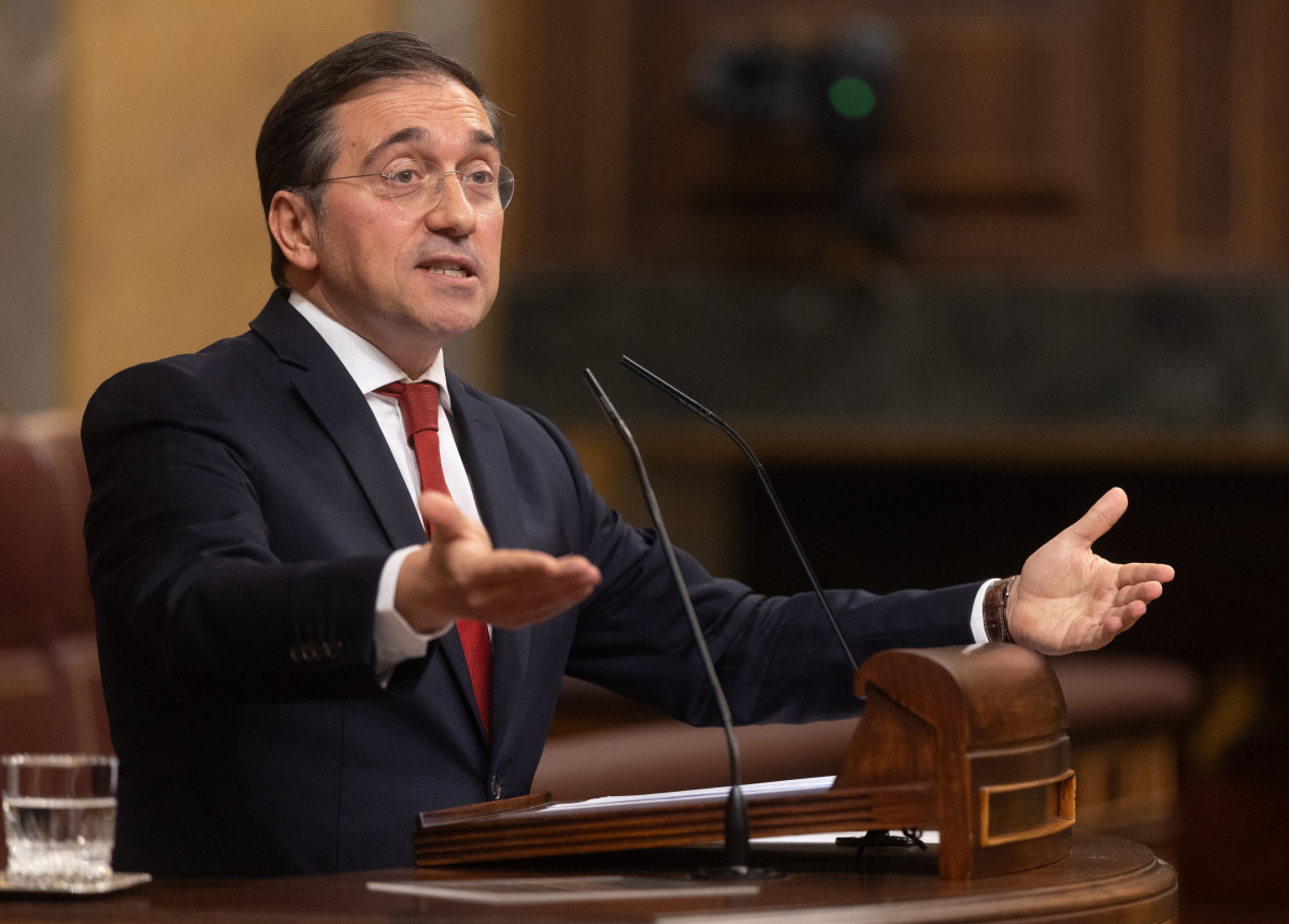 El ministro de Asuntos Exteriores, Cooperación y Unión Europea, José Manuel Albares,