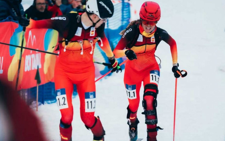 Oriol Cardona y Ana Alonso conquistan la plata en la Copa del Mundo de Boí Taüll