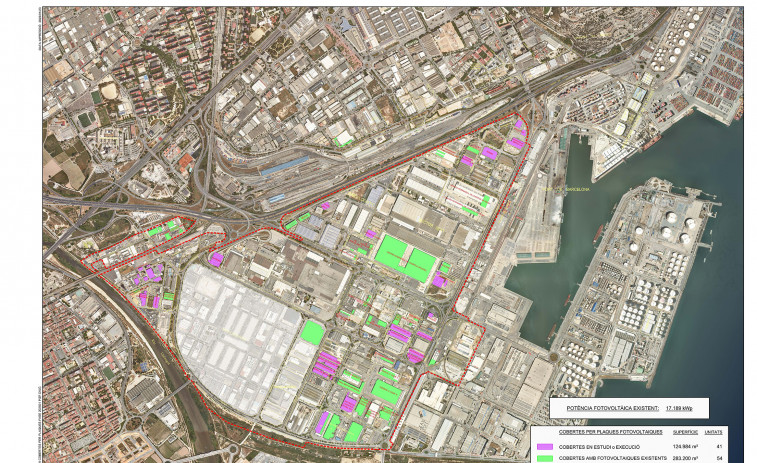 El Distrito 4.0 de Barcelona acelera su transición energética con un crecimiento del 41,5% en energía solar