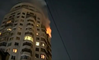 Lluvia de fuego sobre Kiev: misiles  golpean jardines de infancia y centrales eléctricas
