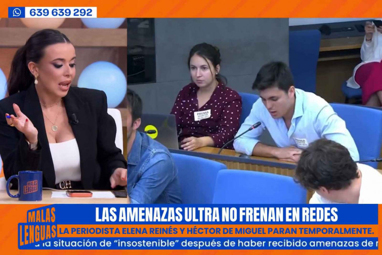VÍDEO | Sarah Santaolalla se planta ante Vito Quiles y Desokupa: “La impunidad de estos fascistas tiene que terminar”