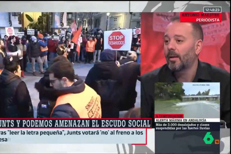 VÍDEO | Maestre incendia el debate sobre la vivienda: “Ha nacido un nuevo colectivo vulnerable, el pequeño rentista