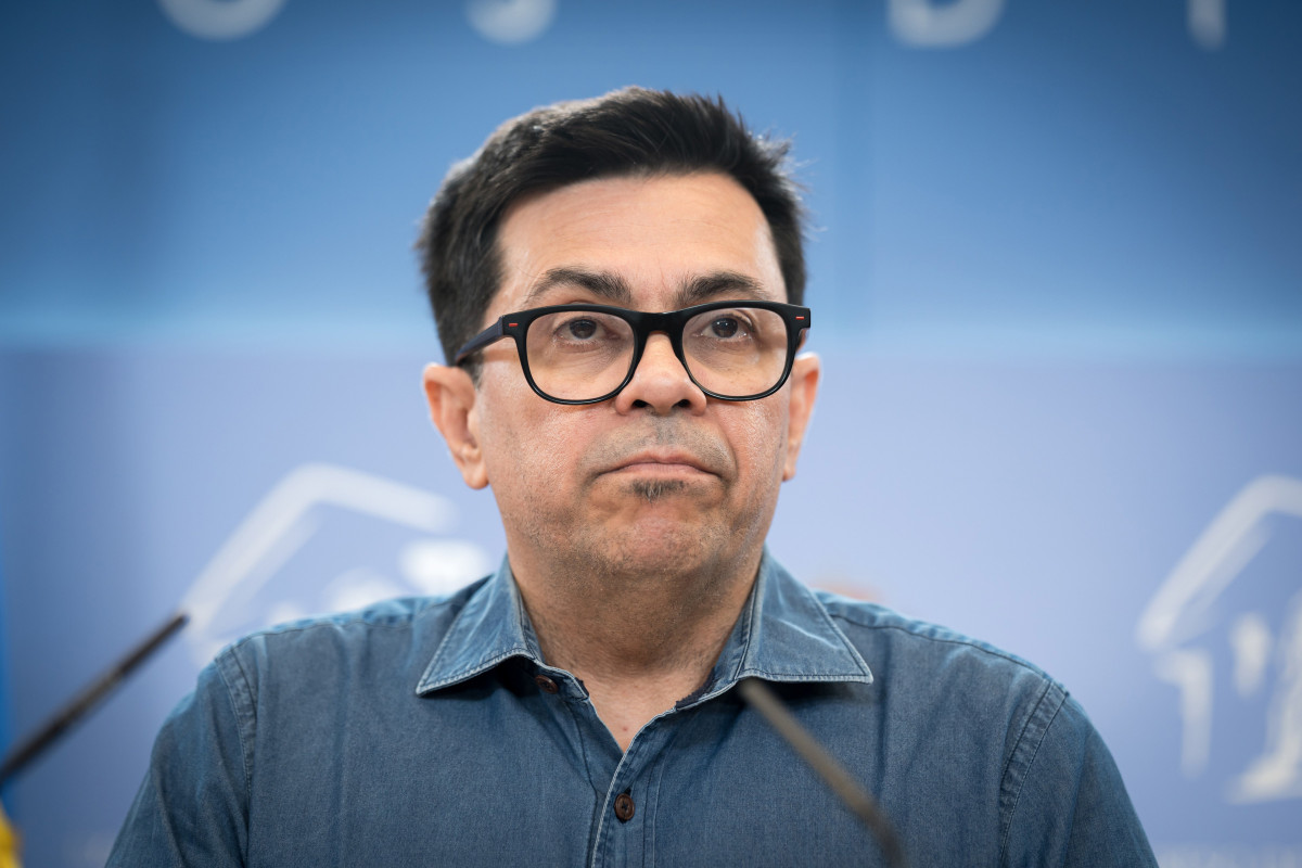 Archivo - El portavoz de los Comuns y secretario primero de la Mesa del Congreso, Gerardo Pisarello