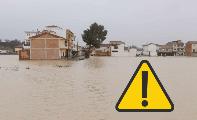 España en alerta: Más de 5.000 evacuados y decenas de carreteras cortadas por riesgo de inundaciones