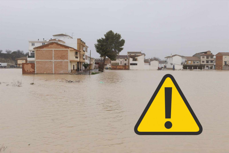 España en alerta: Más de 5.000 evacuados y decenas de carreteras cortadas por riesgo de inundaciones