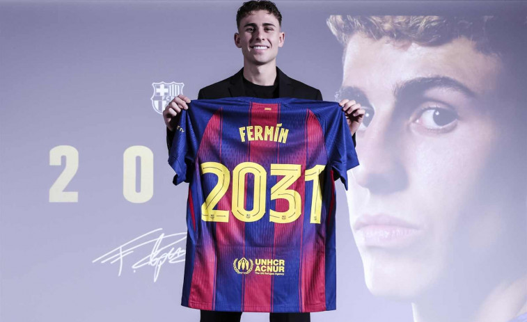 Fermín renueva con el Barça hasta 2031: el club blinda a una de sus grandes apuestas de futuro