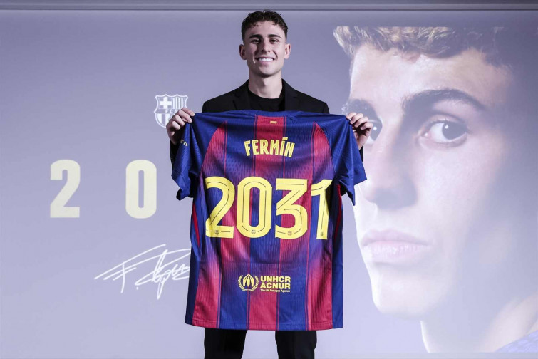 Fermín renueva con el Barça hasta 2031: el club blinda a una de sus grandes apuestas de futuro