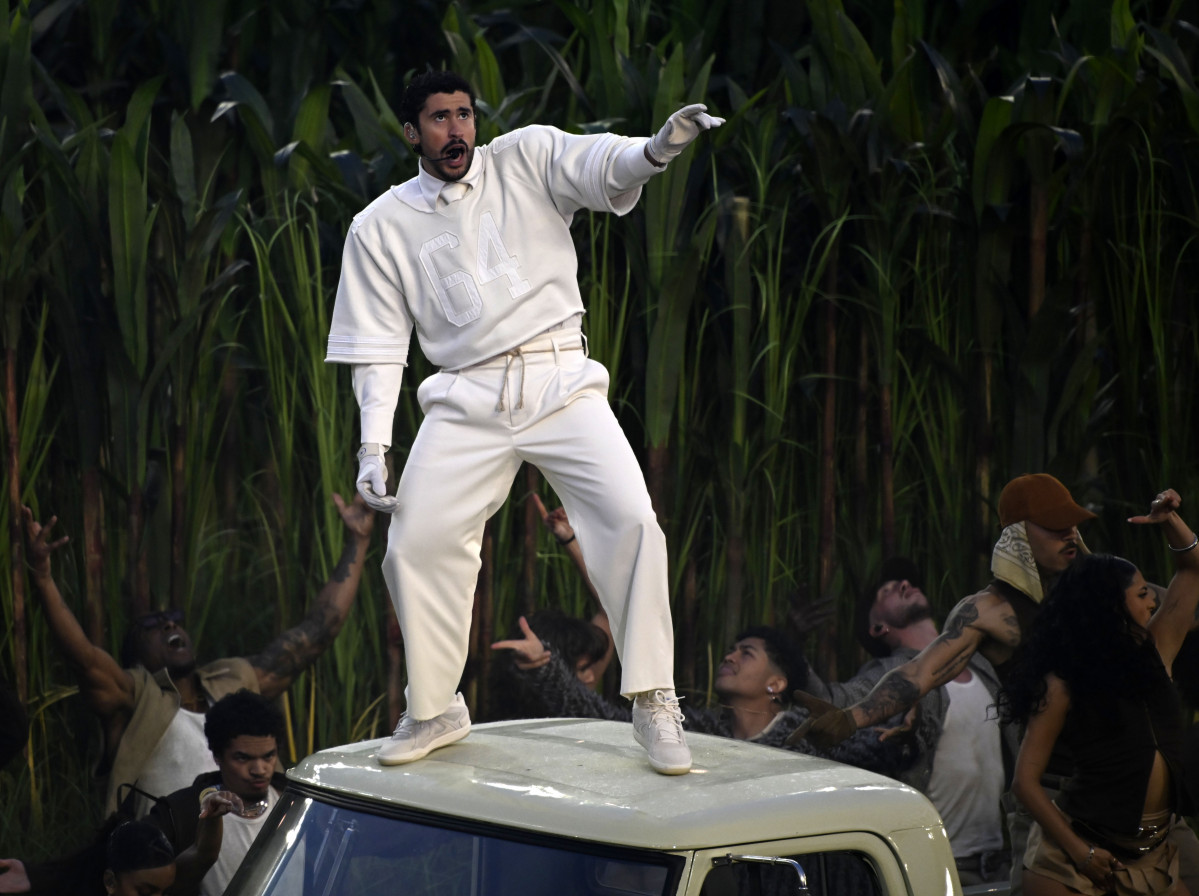 EuropaPress 7276053 bad bunny super bowl halftime show during the nfl super bowl 60 lx football