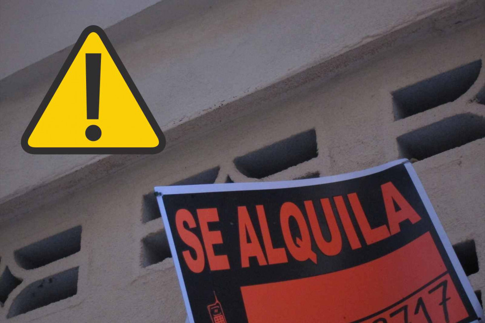 Alerta, alquiler   CANVA