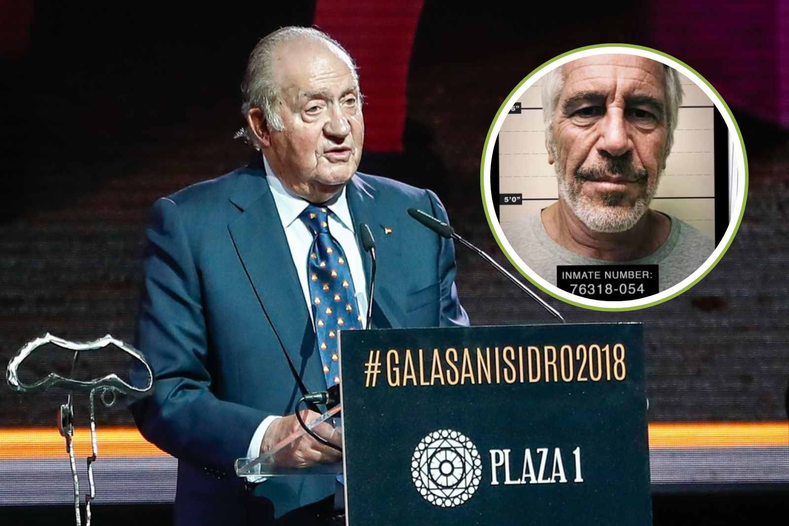 Juan Carlos I, Jeffrey Epstein   EUROPA PRESS   CANVA