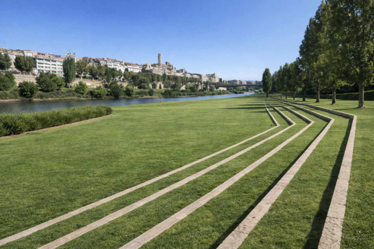 Así quedará el parque canalizado tras las obras   Ayuntamiento de Lleida