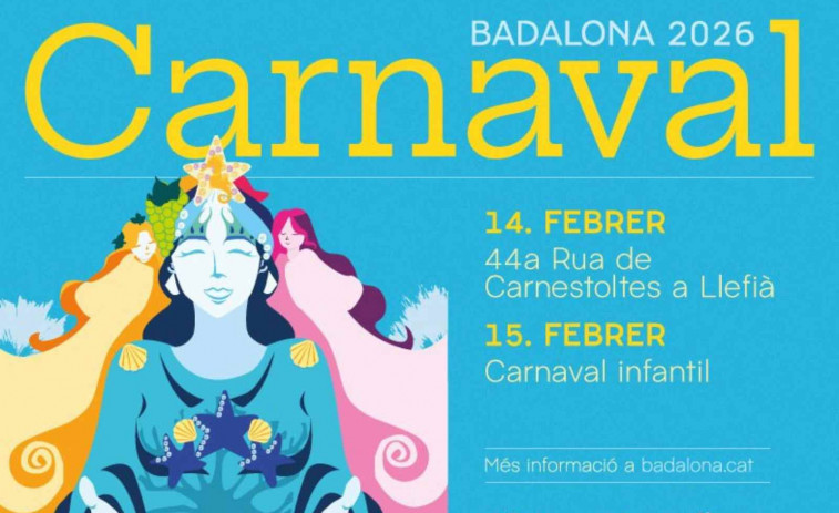 Todo listo: Badalona celebra el Carnaval 2026 con desfiles, espectáculos y premios
