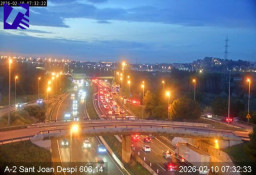 Importantes retenciones en las principales vías del Baix Llobregat este martes