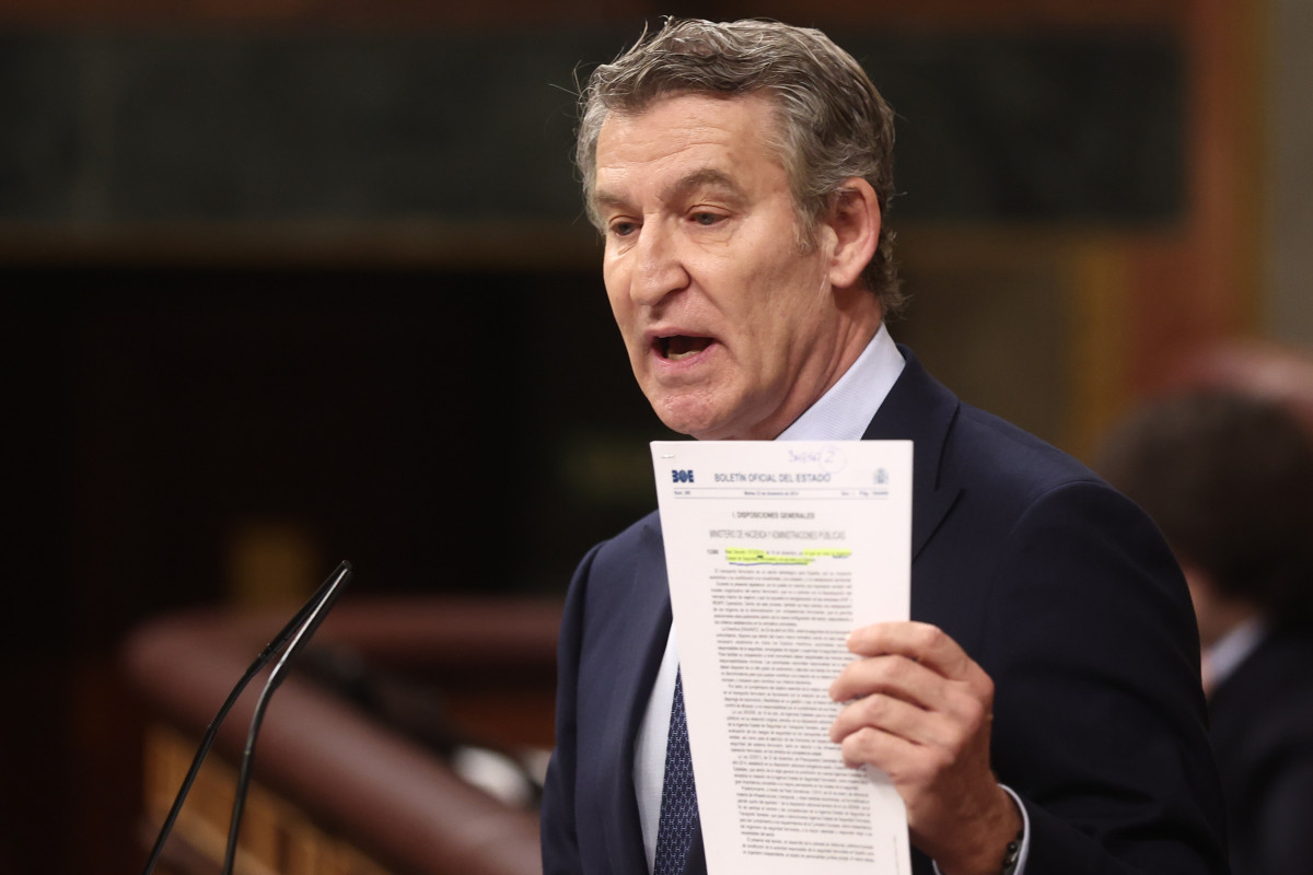 EuropaPress 7281236 presidente partido popular alberto nunez feijoo sesion control gobierno