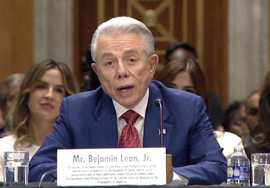 EuropaPress 7050870 proximo embajador eeuu espana benjamin leon audiencia senado estadounidense