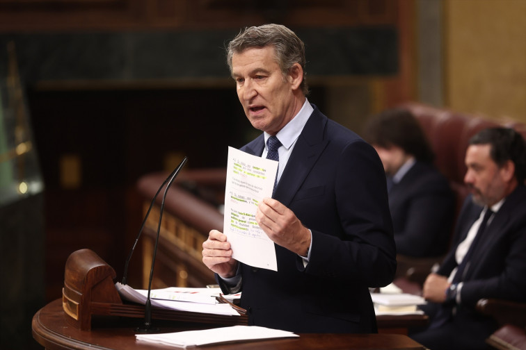 Feijóo carga contra Sánchez en el Congreso: “Deje de insultar a las víctimas”