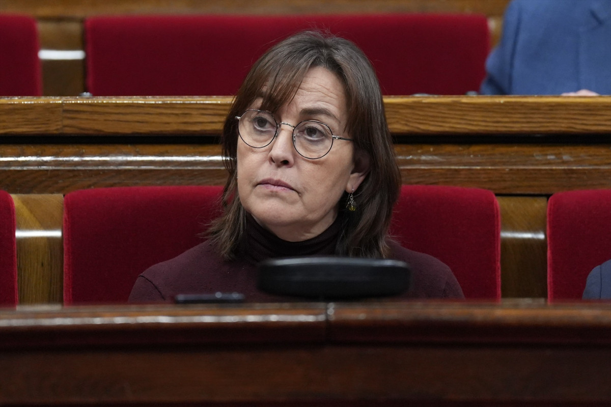EuropaPress 7287309 portavoz govern silvia paneque pleno parlament cataluna 12 febrero 2026