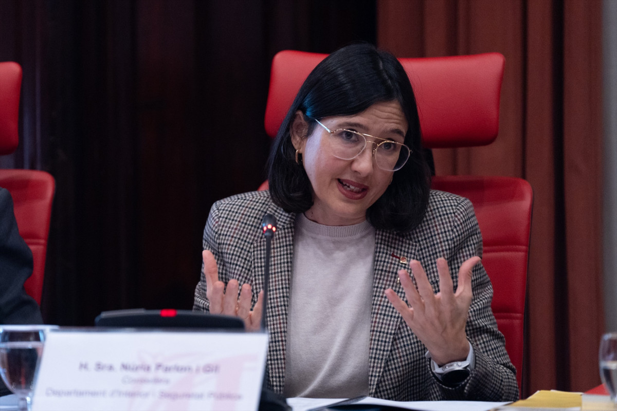 EuropaPress 6499677 consellera interior seguridad publica generalitat nuria parlon comparece