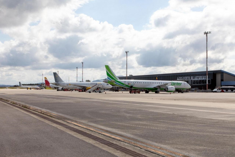 Las rachas de viento impiden el despegue de un vuelo de Asturias a Barcelona este viernes