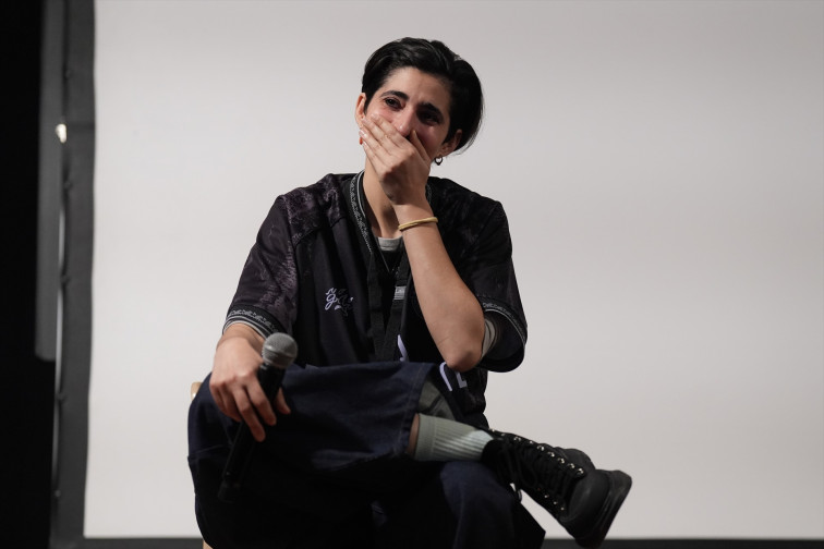 Alba Flores lleva su documental a internas de Wad-Ras en Barcelona