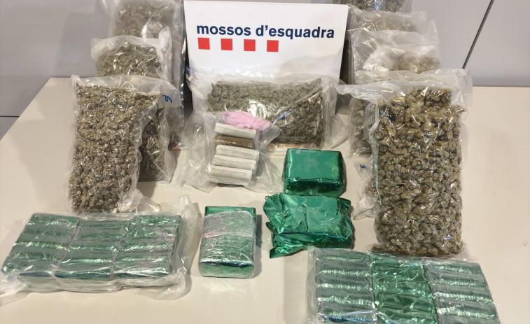 Detienen a un hombre e incautan diez kilos de droga en un domicilio de Mataró