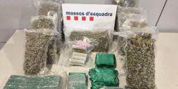Una sospecha en Martorell acaba desmantelando una red de envío de droga internacional