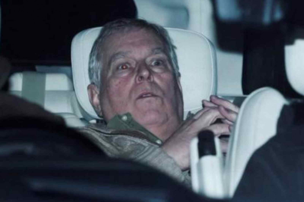 Primera imagen del Principe Andrés tras ser detenido   BBC