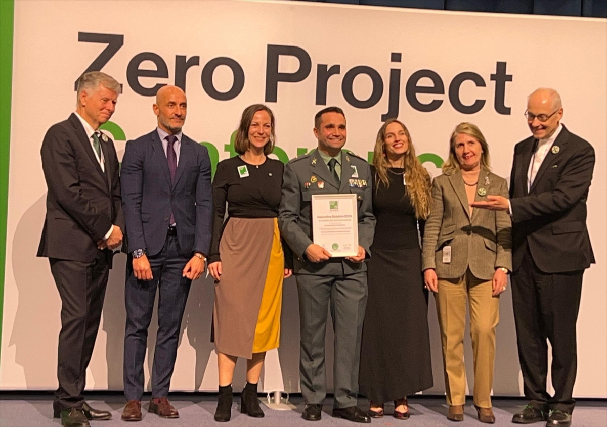 EuropaPress 7309910 guardia civil fundacion once galardonadas conferencia internacional zero