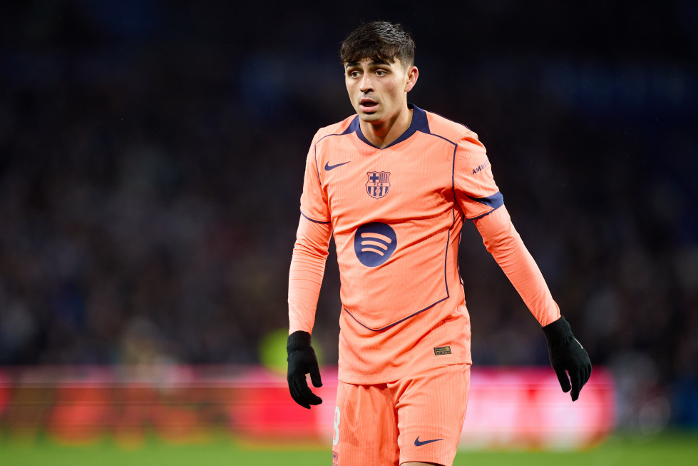 EuropaPress 7228800 pedri gonzalez of fc barcelona looks on during the laliga ea sports match