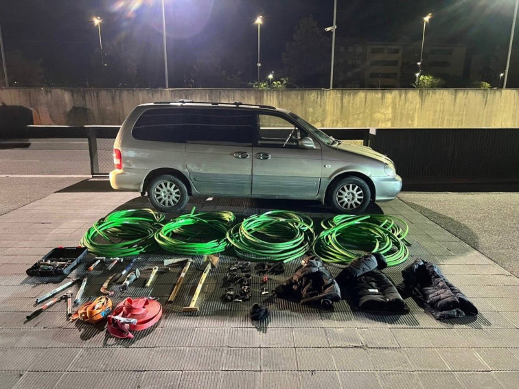 Los Mossos desarticulan una banda que sustrae 484 kg de cobre en l’Aldea, Tarragona