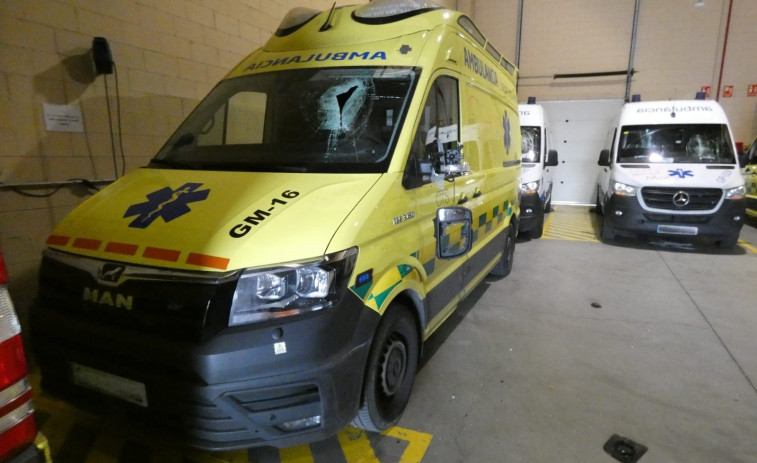 Dos detenidos en Girona por causar daños valorados en 400.000 euros a 14 vehículos sanitarios