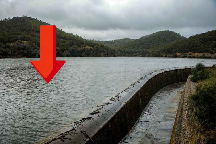 Los embalses catalanes empiezan a bajar tras semanas de lluvias: caída de 0,6 puntos