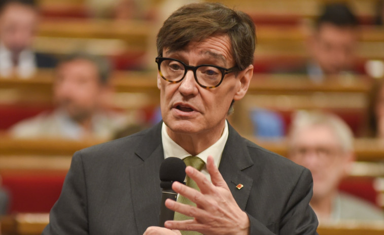 Illa, en la recepción de los Goya en la Generalitat: 