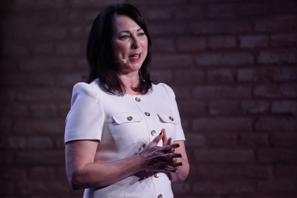 Archivo - La directora de Marketing de GSMA, Lara Dewar, en una imagen de archivo