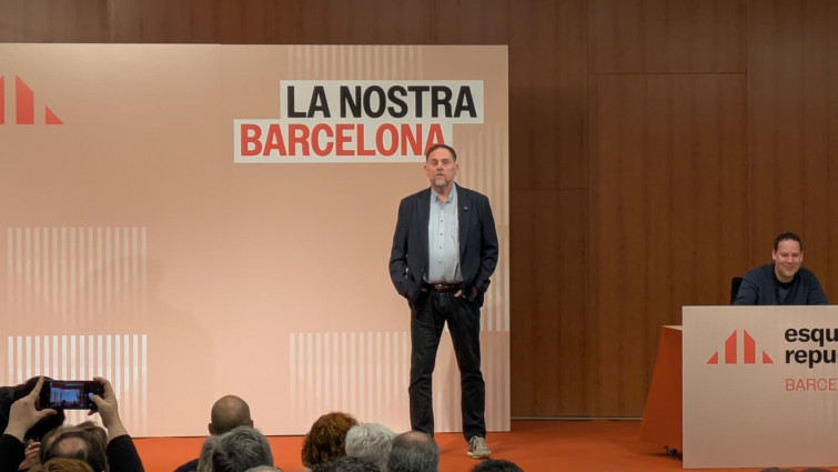 El presidente de ERC, Oriol Junqueras