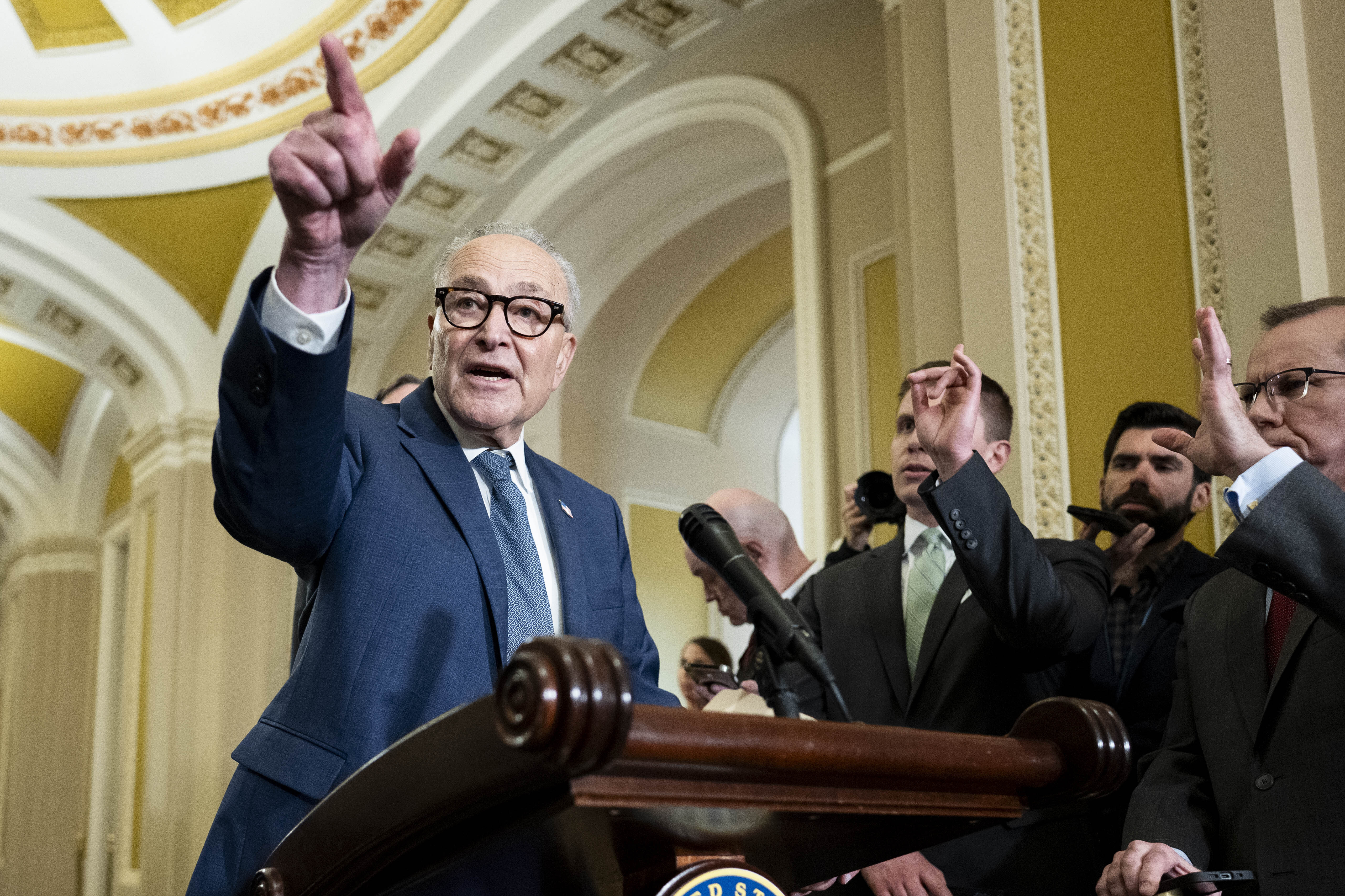 EuropaPress 7200980 06 january 2026 us washington us senate minority leader chuck schumer