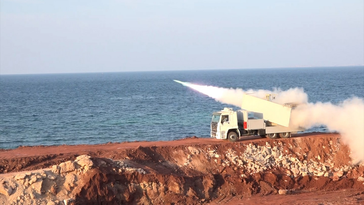 EuropaPress 7327741 february 16 2026 strait of hormuz persian gulf iran vehicle launched (1)