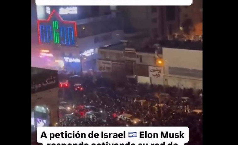 Vídeo: Elon Musk suministra conexión de Starlink en medio del apagón de internet en Irán