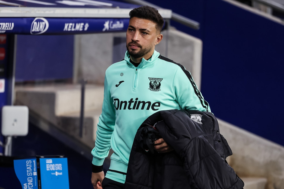 EuropaPress 6446590 munir haddadi of cd leganes looks on during the spanish league liga ea