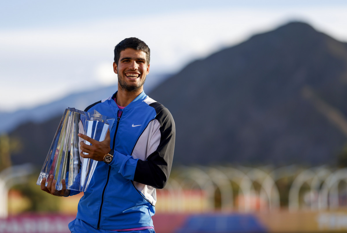 EuropaPress 5834175 17 march 2024 us indian wells spanish tennis player carlos alcaraz