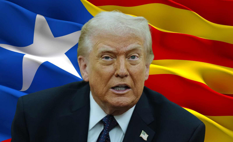 Independentistas catalanes radicales aplauden a Trump: 