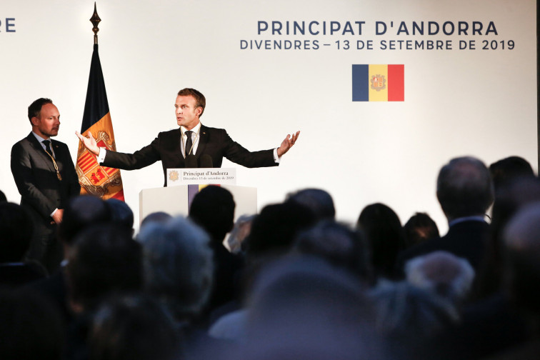 Macron visitará Andorra el 27 y 28 de abril y ofrecerá un discurso a la población