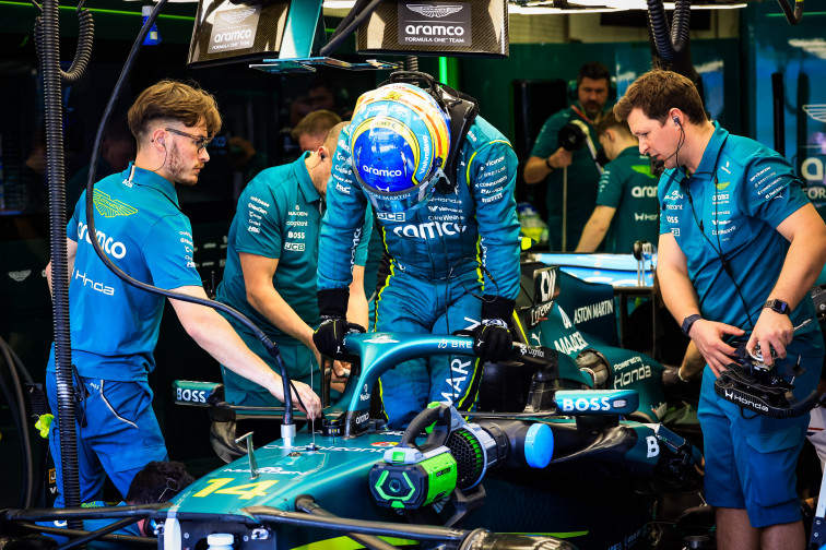 La 'tortura' que aguantan Alonso y Stroll en el Aston Martin y que comparan con una 