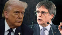 Puigdemont debate alinearse con Trump para conseguir la independencia de Catalunya