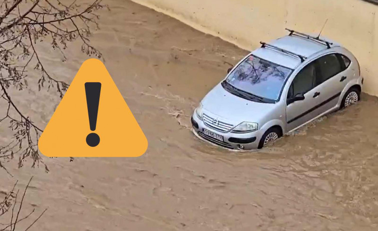 VÍDEO | Indignación en Llinars del Vallès: vecinos vuelven a aparcar en la riera en pleno temporal Regina